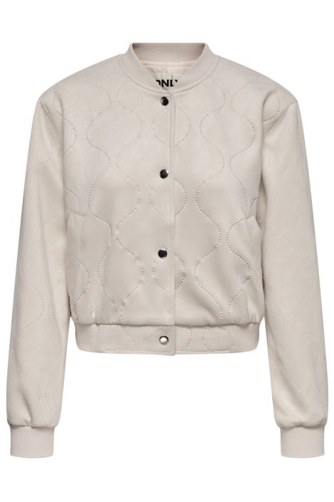 Only onldawny faux suede bomber cc pnt
